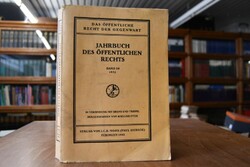 Jahrbuch des öffentlichen Rechts der Gegenwart ...