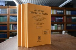 Archiv des öffentlichen Rechts 140. Band (in 4 ...