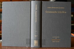 Karl-Hermann Kästner. Gesammelte Schriften.