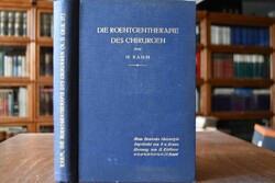 Die Röntgentherapie des Chirurgen.