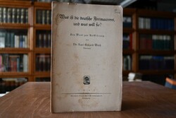 Was ist die deutsche Freimaurerei, und was will...