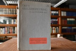 Dritte Kriegsversteigerung. 17.-20. Dez. 1917 i...