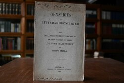 Gennadius als Litteraturhistoriker. Eine quelle...