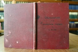 Übungsstoff für das geometrische Zeichnen.