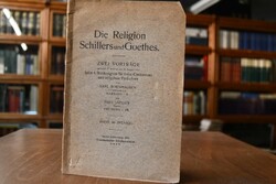 Die Religion Schillers und Goethes.