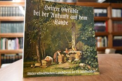 Heitere Gefühle bei der Ankunft auf dem Lande. ...