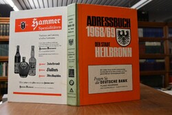 Adressbuch der Stadt Heilbronn 1968/69.