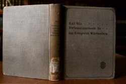 Die Verfassungsurkunde für das Königreich Württ...