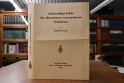 Siebenstellige Tafeln der elementaren transzend...