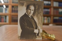 William Miller (Sänger) (1880–1925) Karte mit e...