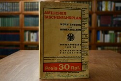 Amtlicher Taschenfahrplan für Württemberg und H...