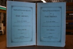 Verwaltungsgeschichte der Stadt Dresden. 2 Bde.