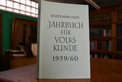 Württembergisches Jahrbuch für Volkskunbde 1959...