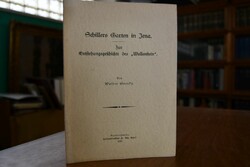 Schillers Garten in Jena. Zur Entstehungsgeschi...