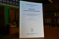 Demokratie vor neuen Herausforderungen. Vorträg...