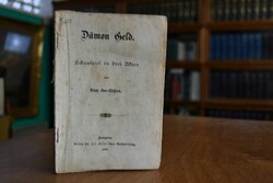 Dämon Geld. Schauspiel in drei Akten.