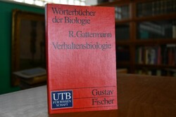 Wörterbücher der Biologie. Teil Verhaltensbiolo...