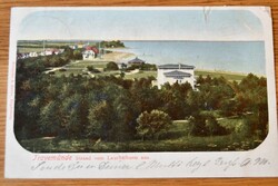 Travemünde. Strand vom Leuchtthurm aus.