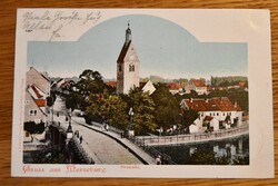 Gruss aus Merseburg. Neumarkt.