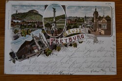 Litho. Gruss aus Freyburg a. Unstrut.