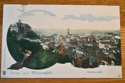 Gruss aus Weissenfels. Totalansicht.