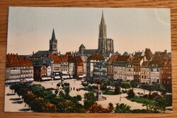 Strassburg Kleberplatz. Strasbourg Place Kleber.