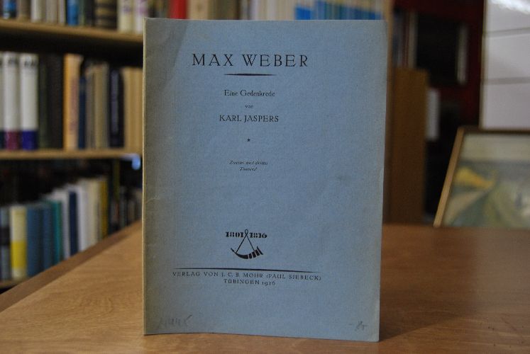Max Weber. Rede bei der von der Heidelberger Studentenschaft am 17. Juli 1920 veranstalteten Trauerfeier.