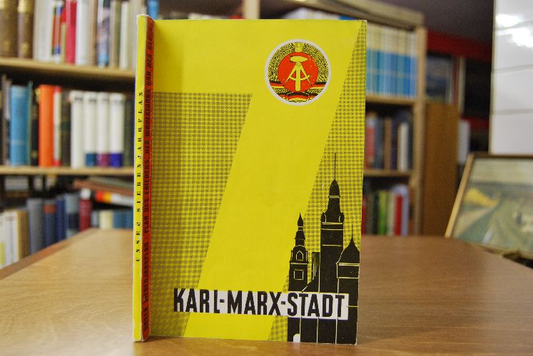Der komplexe territoriale Siebenjahrplan der Stadt Karl-Marx-Stadt.