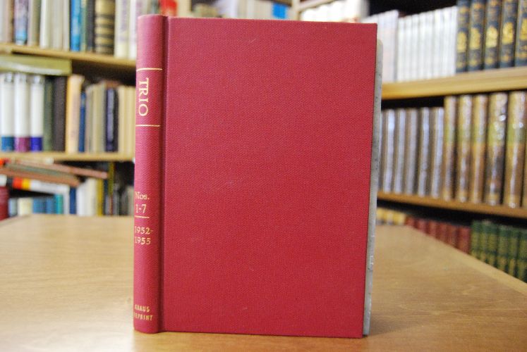 Trio. Nr. 1-7. 1952-55. Nachdruck der englischen Originalausgaben.