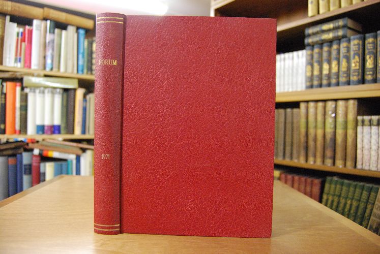Neues Forum. Internationale Zeitschrift für den Dialog. Jahrgang 1971 (komplett) XVIII. Jahrgang.