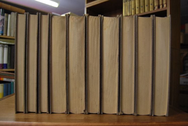 Das Werk von Arno Holz. Monumental-Ausgabe 1926. Bände 3 - 12 (von 12).