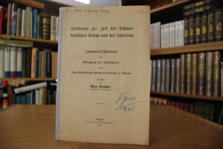 Heilbronn zur Zeit des Schmalkaldischen Kriegs und des Interims.