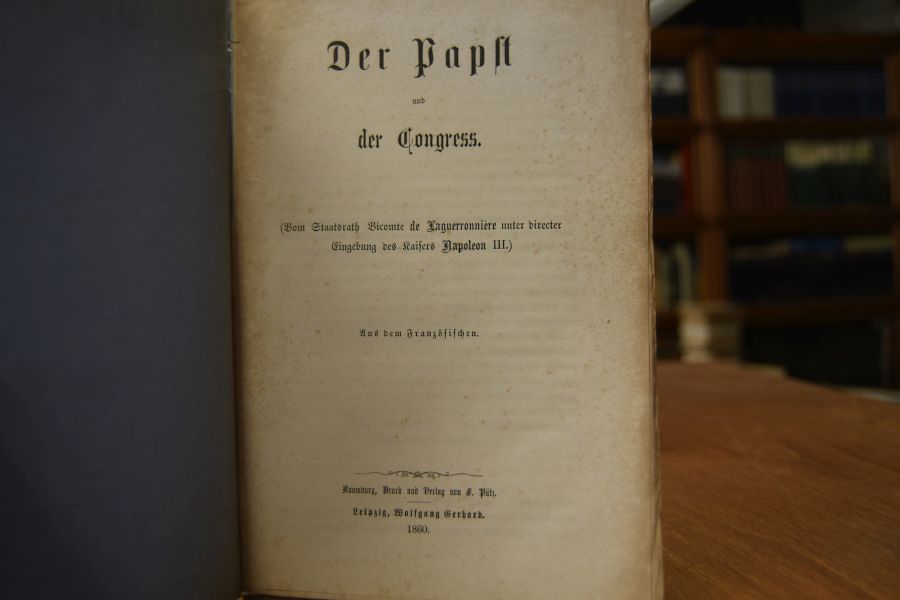 Der Pabst und der Congress.