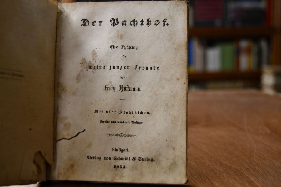 Furchtlos und treu. Eine Erzählung für meine jungen Freunde. Beigebunden Der Pachthof. Eine Erzählung für meine jungen Freunde.