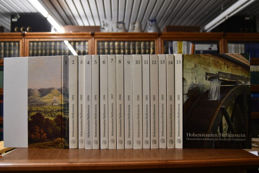 Hohenstaufen/Helfenstein. Historisches Jahrbuch für den Kreis Göppingen. Bde. 1 - 15.