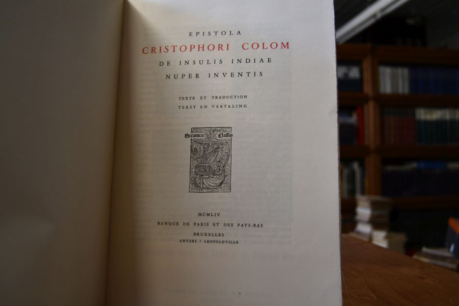 Epistola Christophori Colom de Insulis Indiae nuper inventis.