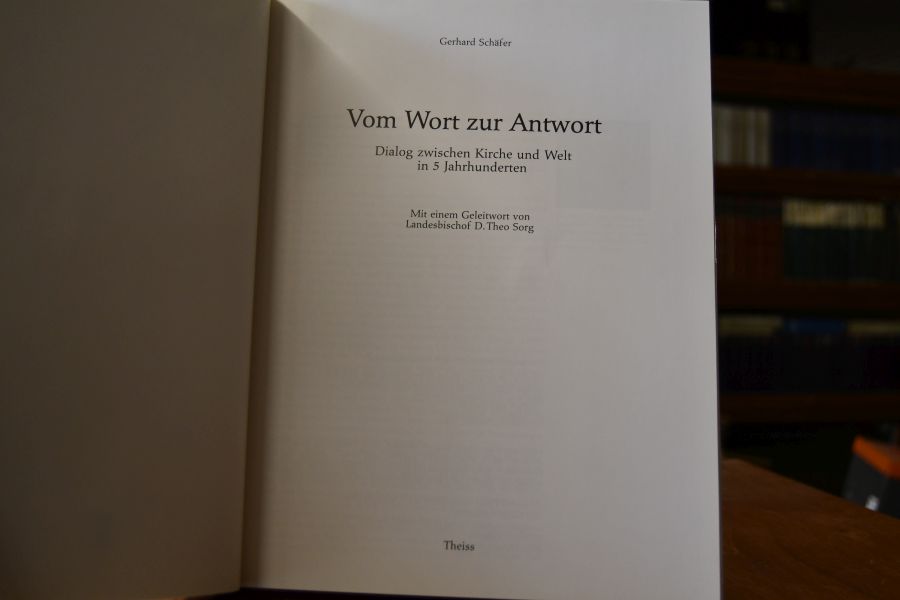 Vom Wort zur Antwort Dialog zwischen Kirche und Welt in 5 Jahrhunderten.
