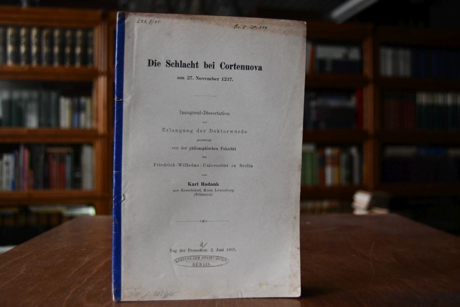 Die Schlacht bei Cortenuova am 27. November 1237.