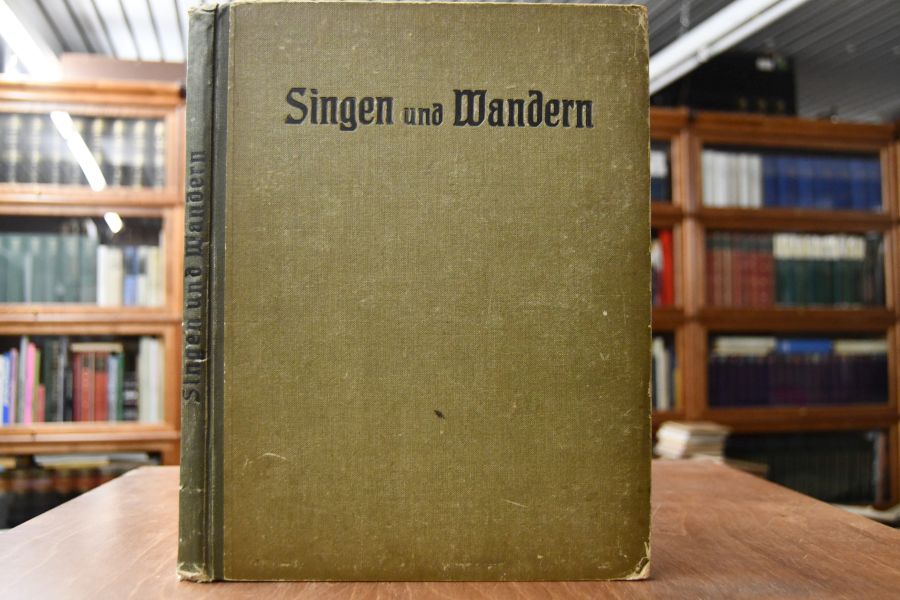 Singen und Wandern. Klavierausgabe zu 281 Volks- und Wanderliedern.