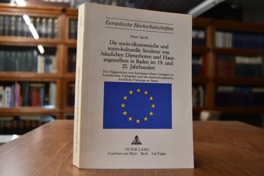 Die sozio-ökonomische und sozio-kulturelle Struktur von häuslichen Dienstboten und Hausangestellten in Baden im 19. [neunzehnten] und 20. [zwanzigsten] Jahrhundert [d. Organisation von Interessen dieser Gruppe in kath. Verbänden u.d. institutionalisierte kirchl. Fürsorge an ihnen].