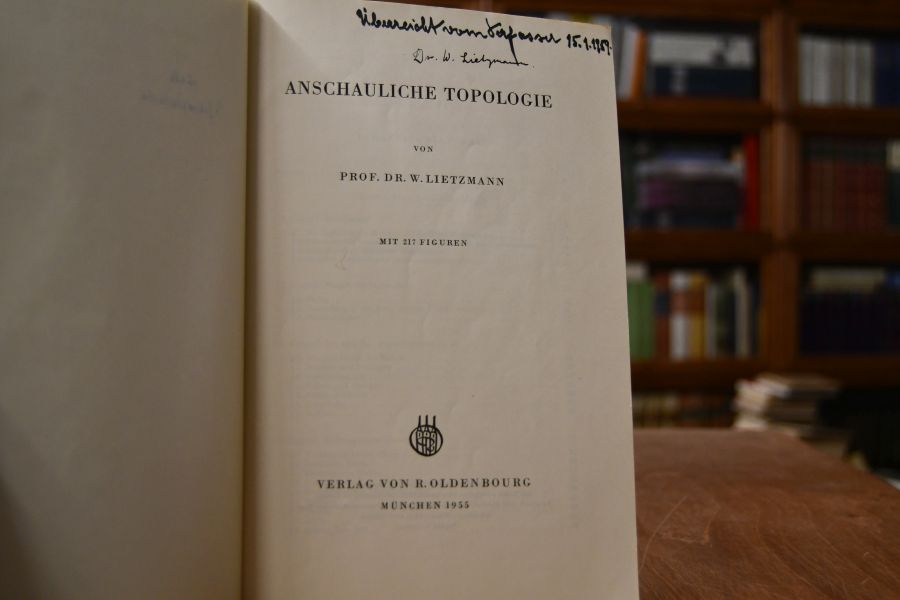 Anschauliche Topologie.