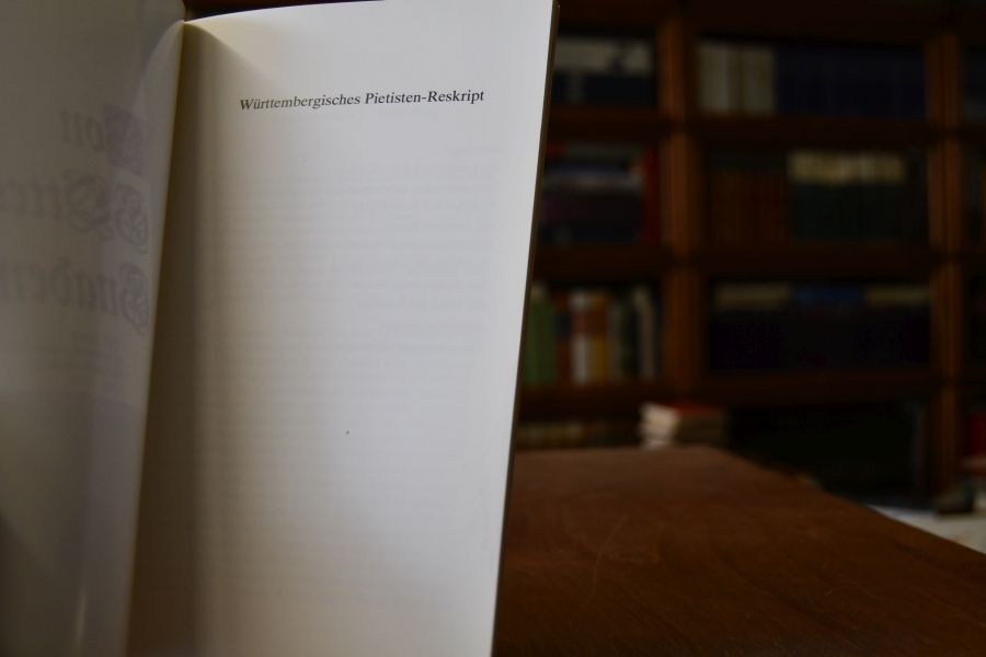 Von Gottes Gnaden. 250 Jahre württembergisches Pietisten-Reskript 1743 - 1993.