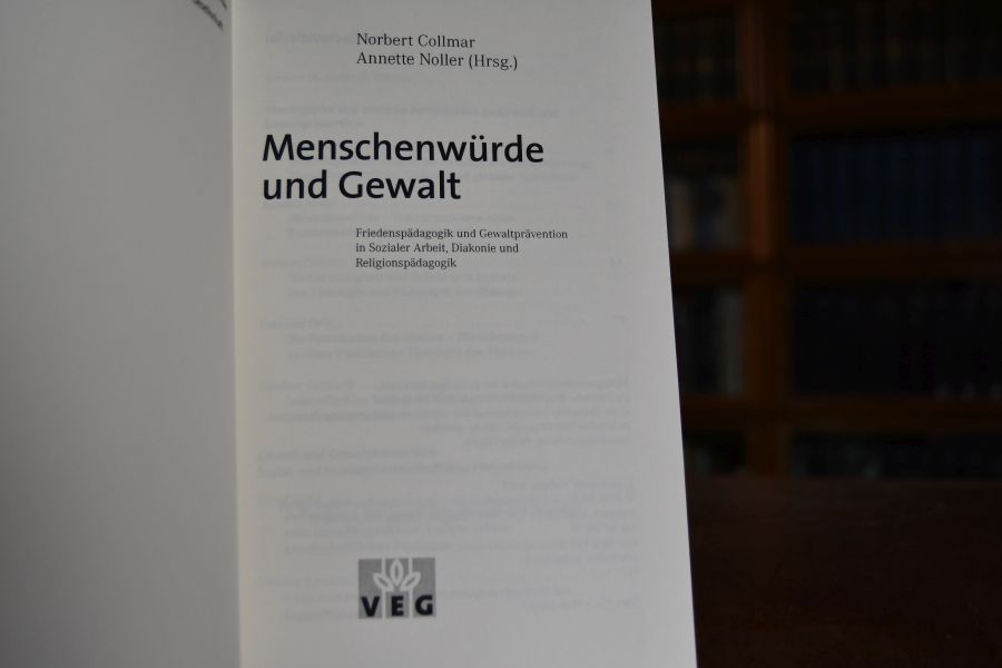 Menschenwürde und Gewalt. Friedenspädagogik und Gewaltprävention in sozialer Arbeit, Diakonie und Religionspädagogik.