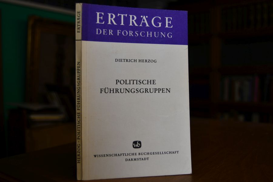 Politische Führungsgruppen. Probleme und Ergebnisse der modernen Elitenforschung.