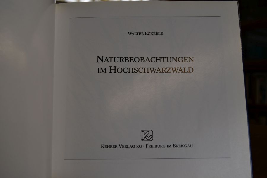 Naturbeobachtungen im Hochschwarzwald.