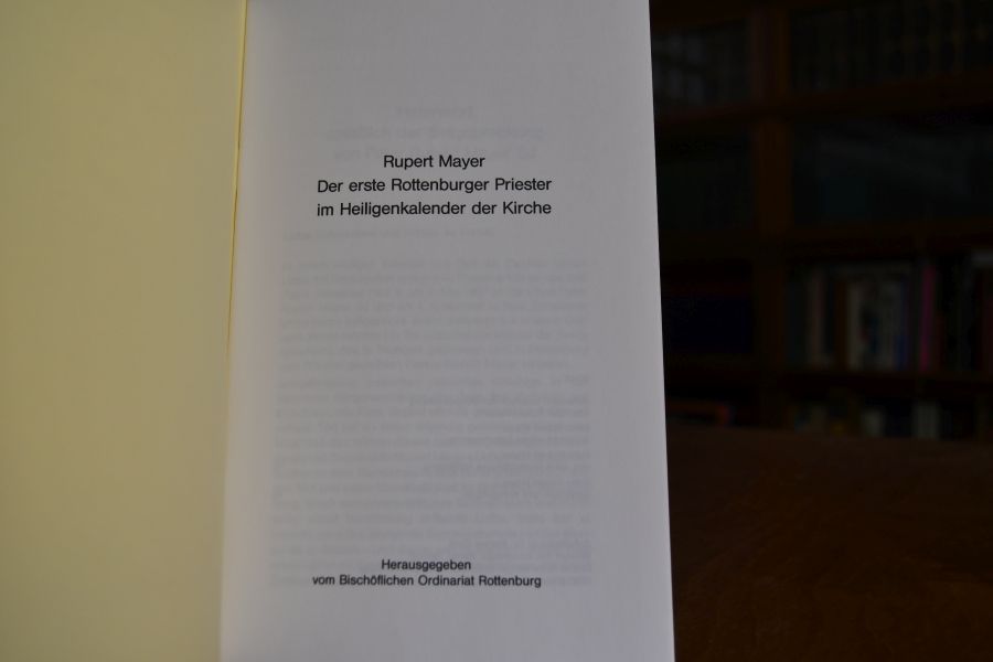 Rupert Mayer. Der erste Rottenburger Priester im Heiligenkalender der Kirche.