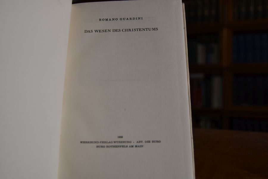 Das Wesen des Christentums.