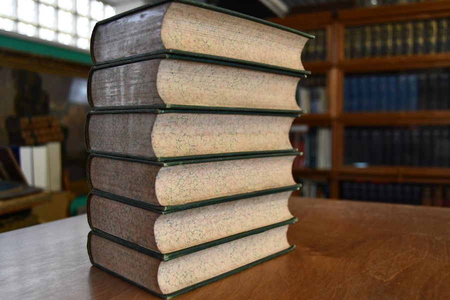 Friedrich Hebbel`s sämmtliche Werke. 12 Bände in 6 Bänden (komplett).