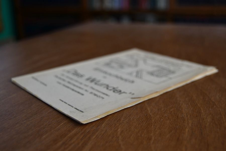 Einkochbuch für "Das Wunder" der Konservierung mit Thermometer. Deutsches Reichspatent Nr. 579071 und Auslandspatente. Dampf-Konservierer.