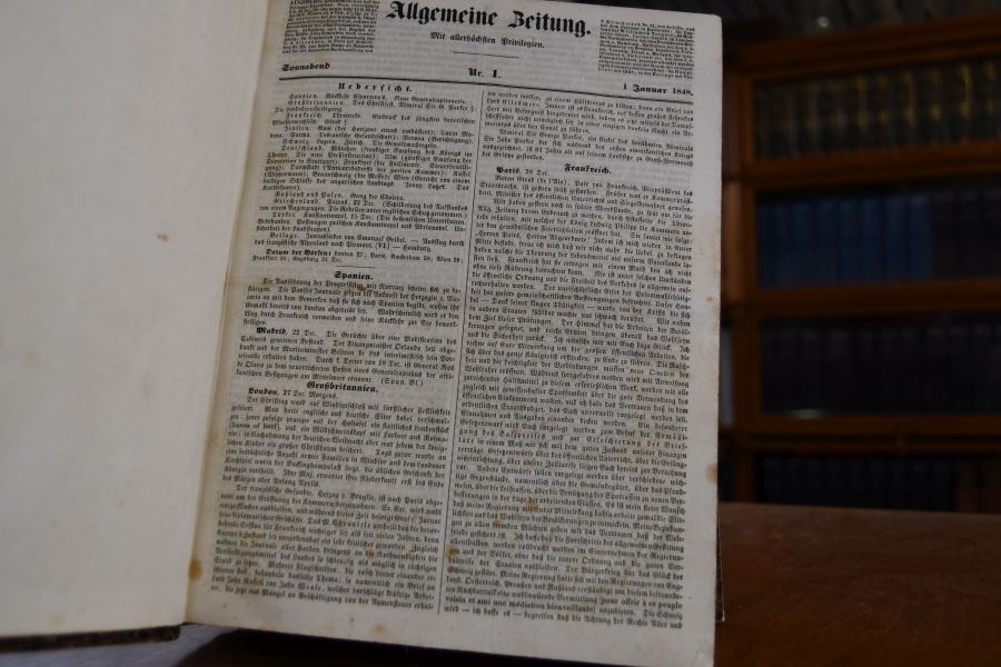 Augsburg. Allgemeine Zeitung 1848 Januar-März. Nr. 1-91 (31. März)